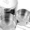 MegaChef 14 Piece Stainless Steel Measuring Cup &#x26; Spoon Set with Mixing Bowls